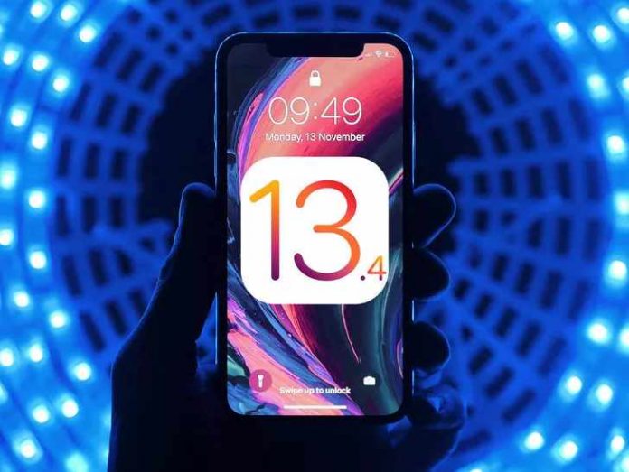 ios 13.4 güncellemesi