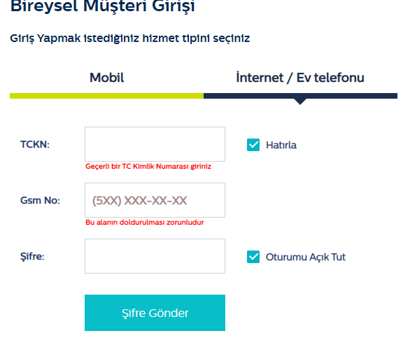 Türk Telekom Müşteri Hizmetleri Ev Interneti