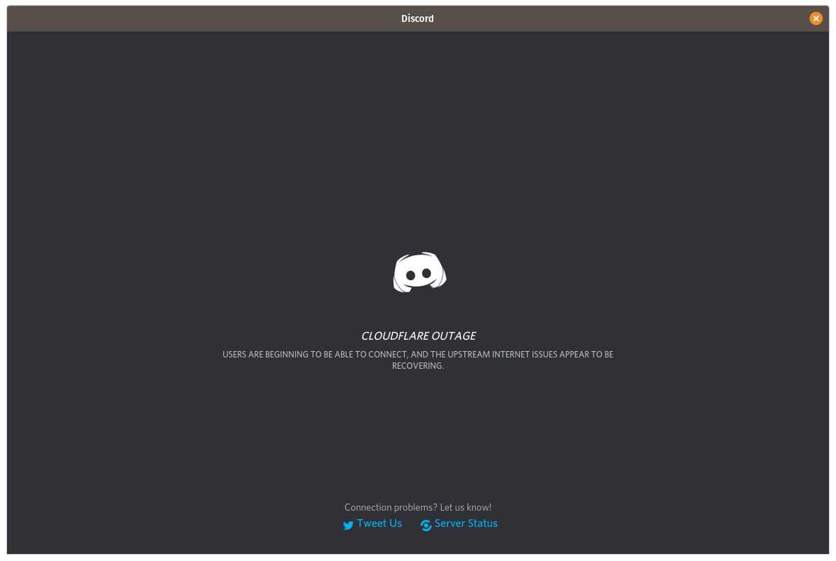 Cloudflare Discord