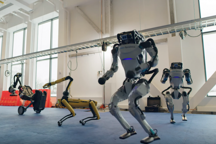 Boston Dynamics Robotları Dans