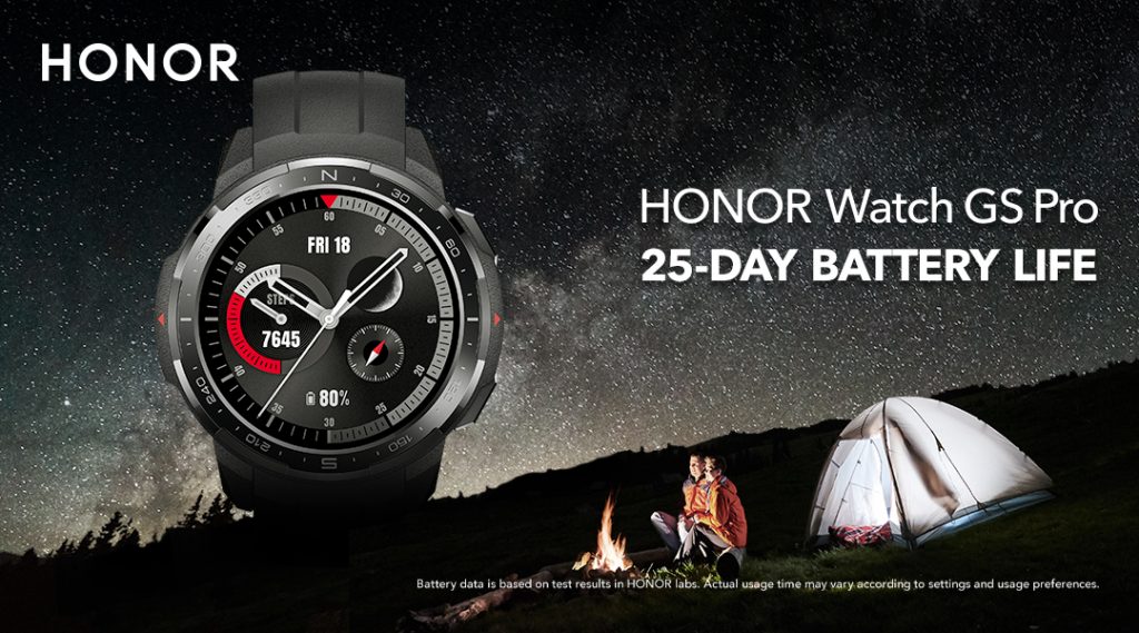 Honor Watch GS Pro Batarya