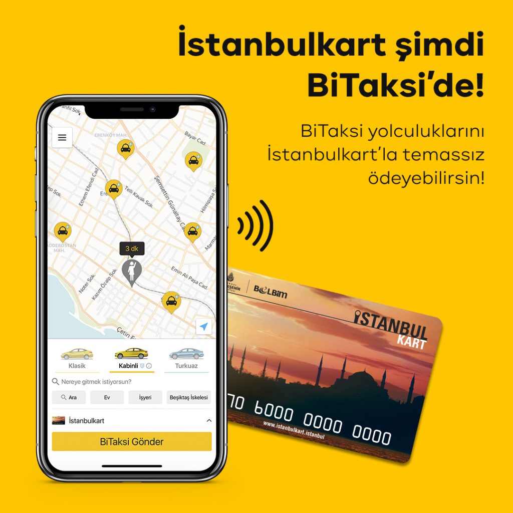 BiTaksi İstanbulkart
