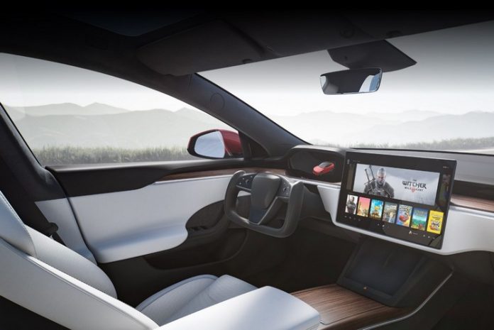 Tesla Model S Cyberpunk 2077