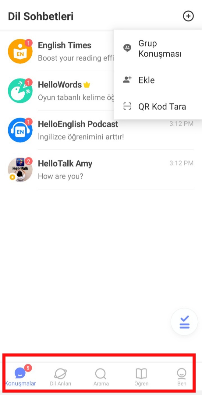 HelloTalk Nasıl Giriş Yapılır?