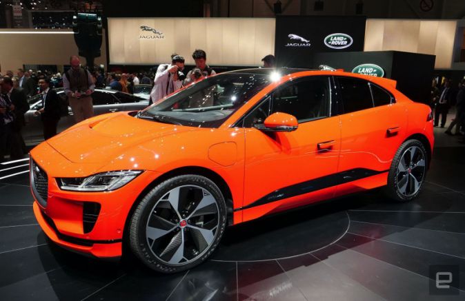 Jaguar Tamamen Elektrikli Otomobil