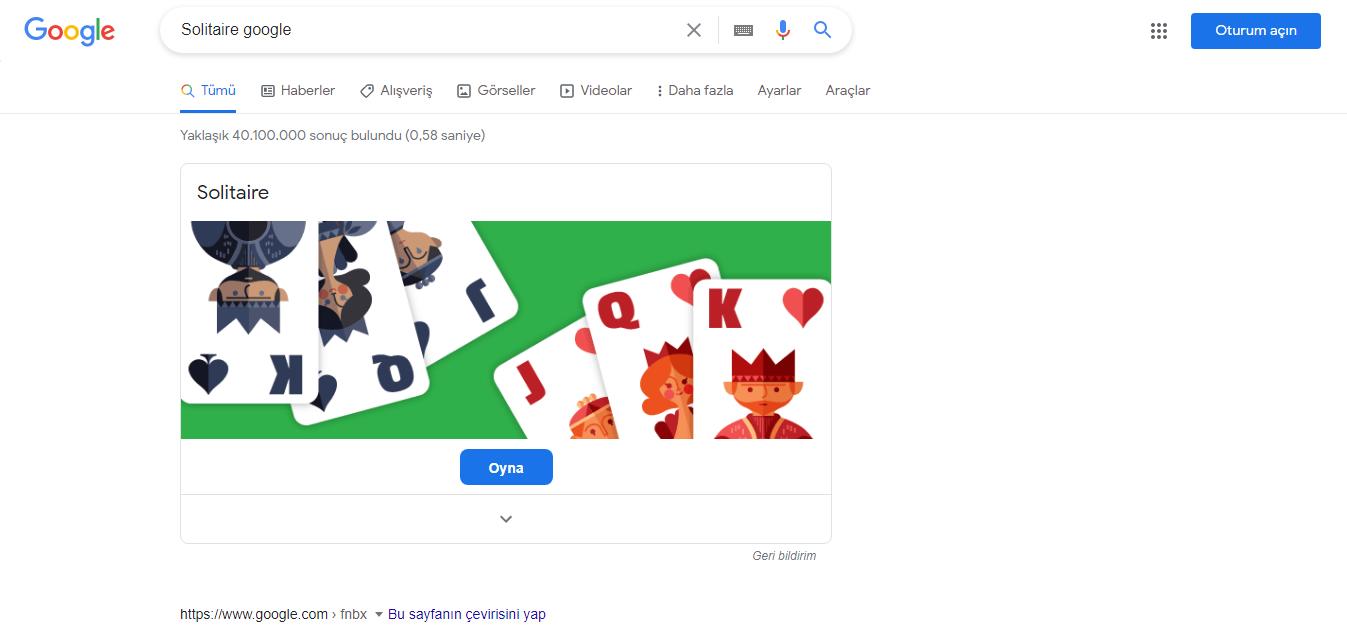 Google Oyunları