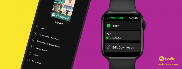 Apple Watch Spotify İndir
