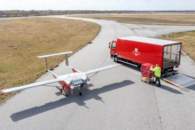Birleşik Krallık Posta Servisi Drone