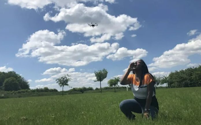 İnsan Çığlığını Takip Eden Drone