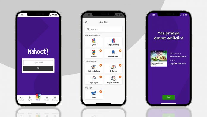 Kahoot! Türkçe Dil Desteği
