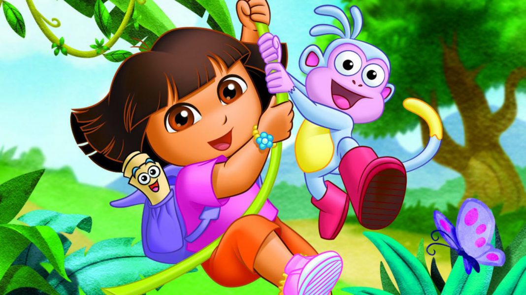 Listemizde son sırada Dora The Explorer adlı çizgi filme yer veriyoruz. 